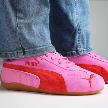 Puma - Speedcat OG Zapatillas Mujer 398846 Rosa Pixel Rojo Brillante