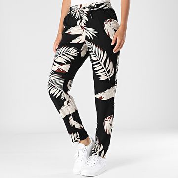 Vero Moda - Pantalones mujer Easy Joy Negro Beige
