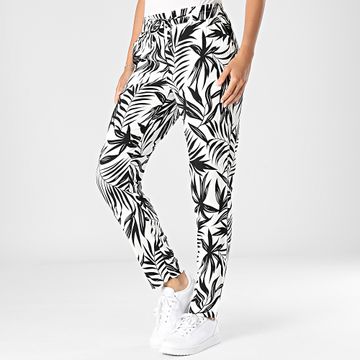 Vero Moda - Easy Joy Pantalones Mujer Blanco Negro