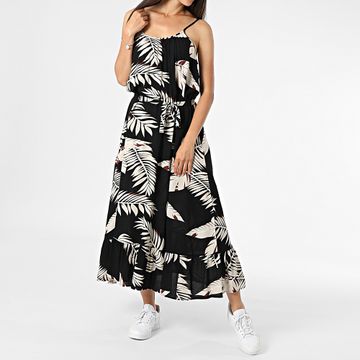 Vero Moda - Easy Vestido Mujer Negro Beige