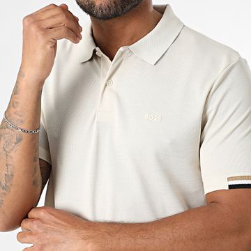 BOSS - Polo de manga corta Parlay 147 50467113 Beige