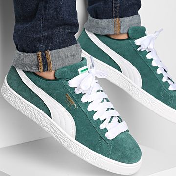 Puma - Zapatillas Suede Classic 399781 Dark Myrtle Puma White