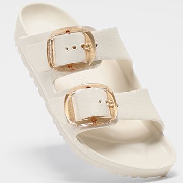 BIRKENSTOCK - Sandalias mujer Arizona Big Buckle Blanco