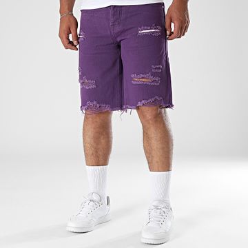 Frilivin - 501 Jeans Corto Morado