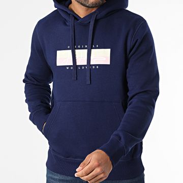 Jack And Jones - Sudadera con capucha Frederiksberg Azul Marino