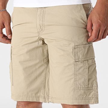 JJREBEL - Pantalones cortos Cargo Carlos Beige