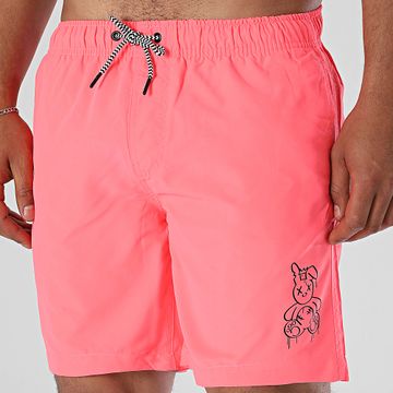 Sale Môme Paris - Traje de baño Lapin King Rosa Fluo Negro