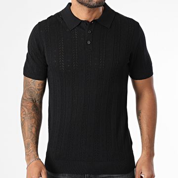 Uniplay - Polo calado de manga corta 13K Negro
