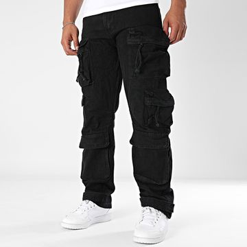 Uniplay - Jean 701 Pantalón Cargo Negro