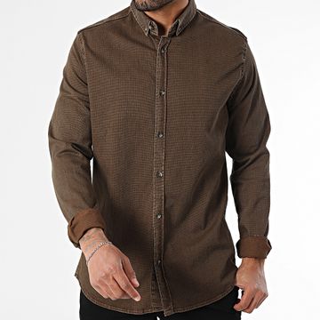 Classic Series - J92 Camisa de manga larga marrón
