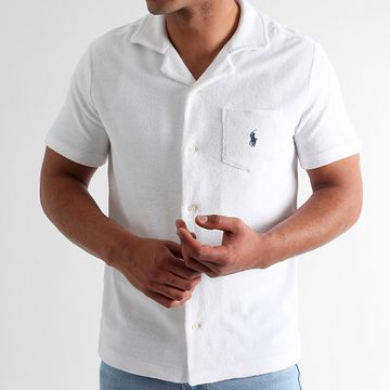 Polo Ralph Lauren - Camiseta de manga corta de toalla blanca Original Player