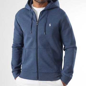 Polo Ralph Lauren - Sudadera con capucha y cremallera Original Player Azul marino jaspeado