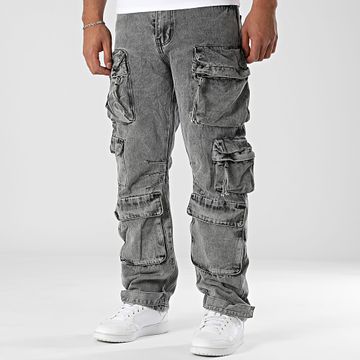 Uniplay - Vaqueros Cargo 702 Gris