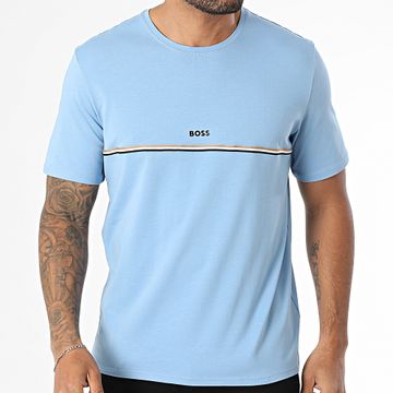 BOSS - Camiseta Unique 50515395 Azul claro