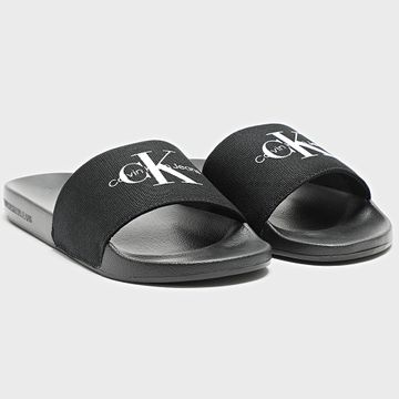 Calvin Klein - Slide Monograma 1271 Negro