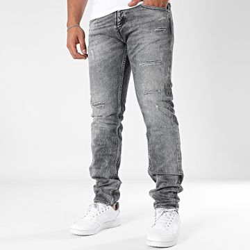 Le Temps Des Cerises - Horace 711 Slim Jeans Gris Carbón