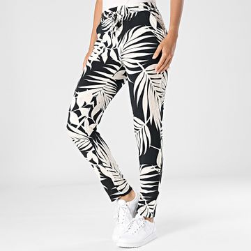 Only - Nova Life Pantalones Mujer Negro Crudo