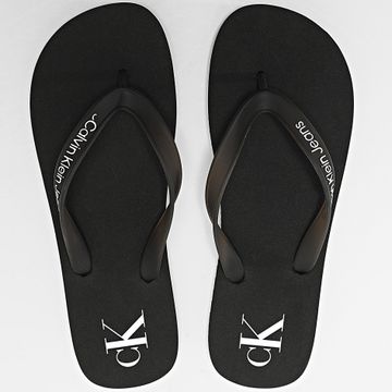 Calvin Klein - Chanclas Sandalia Playa TPU Transparente 1267 Negro