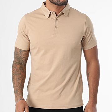 MTX - Polo Manga Corta 027 Beige Oscuro
