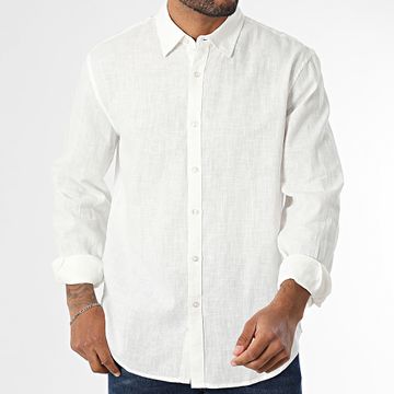 MTX - 122 Camisa blanca de manga larga