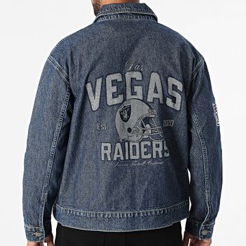 New Era - Chaqueta vaquera NFL Las Vegas Raiders 60667898 Blue Denim