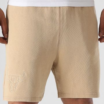 New Era - Pantalones cortos Chicago Bulls 60667873 Beige