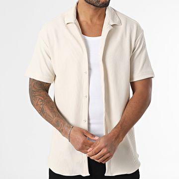 Classic Series - 472 Camisa de manga corta beige