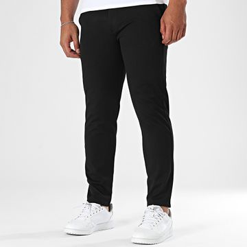 2Y Premium - Pantalón chino Slim 020 Negro