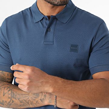 BOSS - Polo de manga corta Slim Passenger 50507803 Azul marino