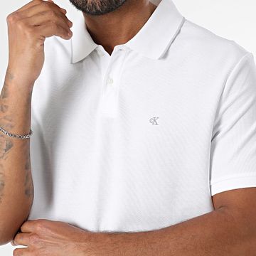 Calvin Klein - Polo Manga Corta LV04LC239G Blanco