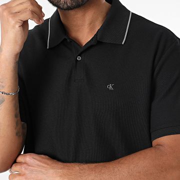 Calvin Klein - Polo de manga corta LV04LC239G Negro