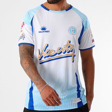 Hall of Street - Camiseta Marsella 13 Azul Claro Blanca