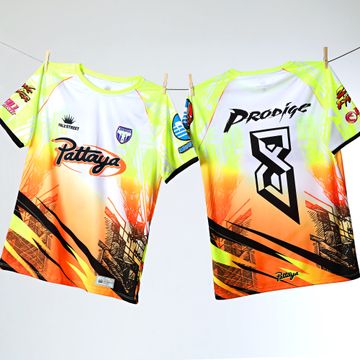 Hall of Street - Pattaya 9 Amarillo Camisa Naranja