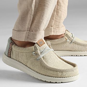 Hey Dude - Mocasines Wally Jute Stone Iceberg Green