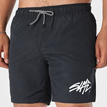 Sale Môme Paris - Shorts de baño SLME Negro Blanco