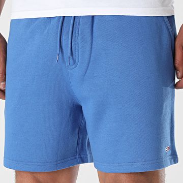 Tommy Jeans - Pantalones cortos de jogging Flag Beach 1931 Azul real