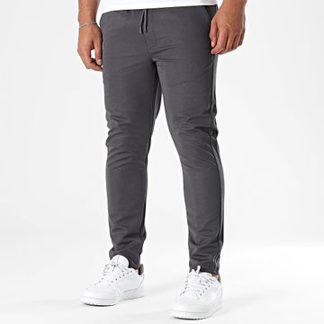Classic Series - 015 Slim Fit Plain Trousers Gris marengo