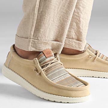 Hey Dude - Mocasines Wally Surf Shawl Wood Ash Multi