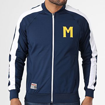 Okawa Sport - Chaqueta azul marino a rayas Muppet