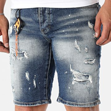 Uniplay - Vaqueros slim cortos 44B Denim azul