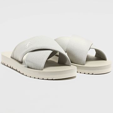 Calvin Klein - Sandalia Cruzada 1223 Gris