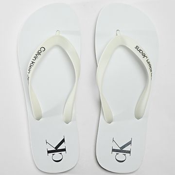 Calvin Klein - Chanclas Sandalia Playa TPU Transparente 1267 Blanco