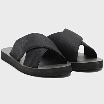 Calvin Klein - Sandalia Cruzada 1223 Negro