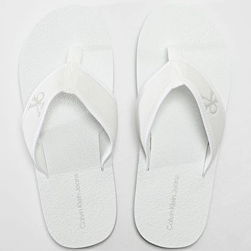 Calvin Klein - Chanclas CV 1235 Blanco