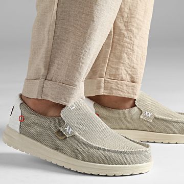 Hey Dude - Mocasines Mikka Braided Off White