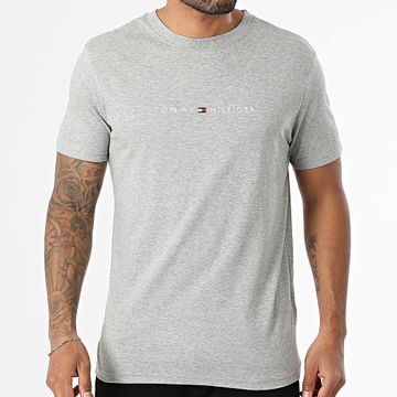 Tommy Hilfiger - 3525 Camiseta gris jaspeada