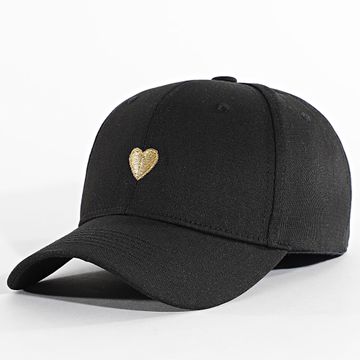 Zelys Paris - Gorra Pequeño Corazón Negra