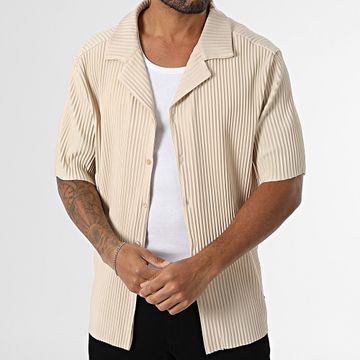 Zelys Paris - Camisa de manga corta TTA beige