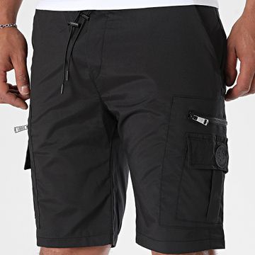 Zelys Paris - Gravty Cargo Shorts Negro