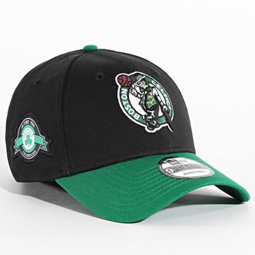 New Era - Gorra Side Patch 9Forty Boston Celtics 60667451 Negro Verde